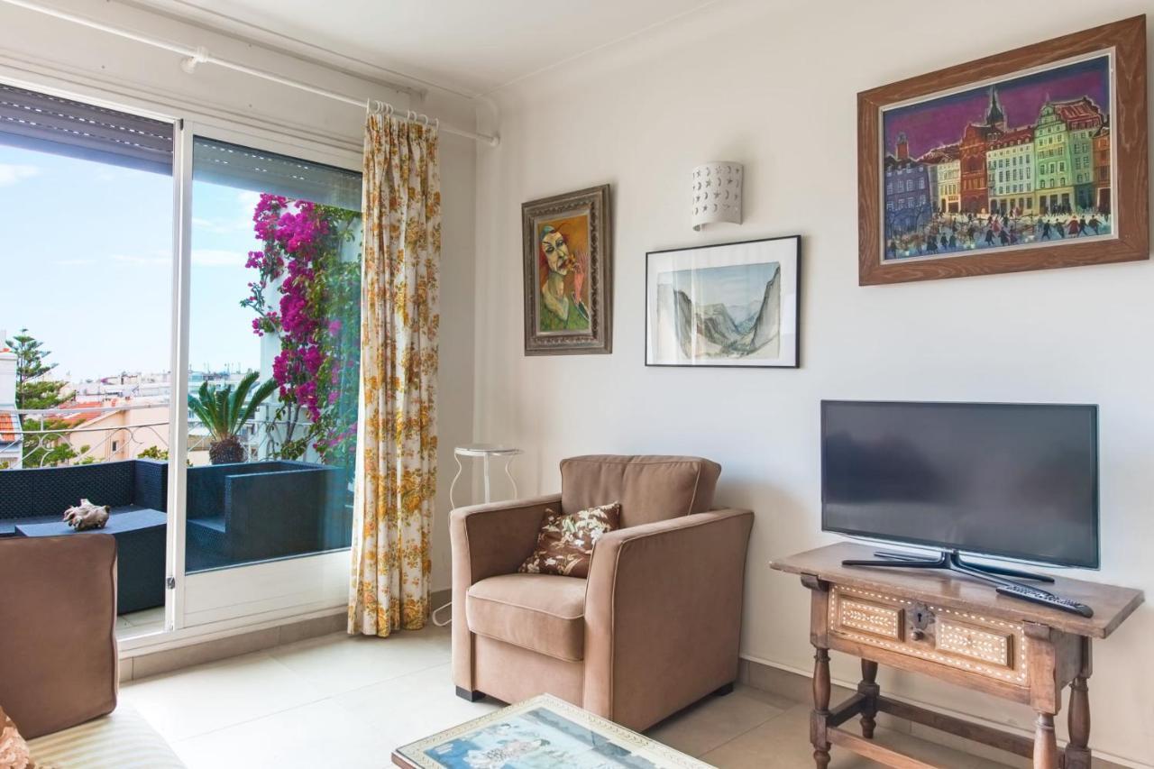 Fleurs De Nice Furnished Flat Apartment Bagian luar foto